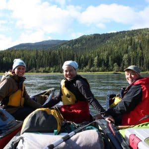 Paddling with the Girls on the Yukon River - Fort Selkirk